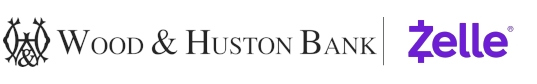 Wood & Huston Bank together with Zelle