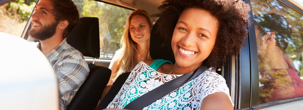 Women in car