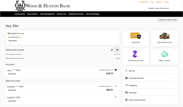 Refreshed Online Banking Preview